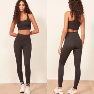 Girlfriend Collective Hi Rise Compressive Leggings Black Small
